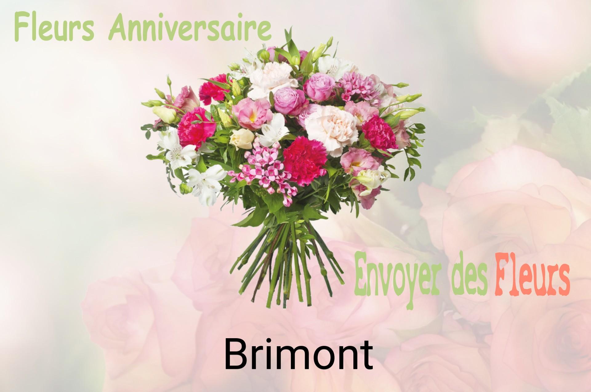 Bouquet de fleurs d’anniversaire livré à Brimont